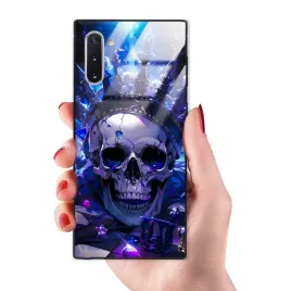 etui-do-samsung-note-10-premium-solidne-dark-czaszki-gotyckie-trwale-wzory