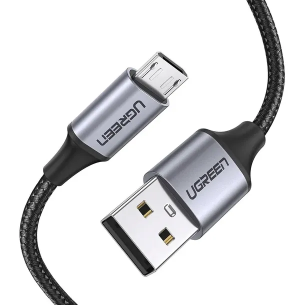 kabel-ugreen-usb-a-microusb-2m-szary-stan-nowy-zgodnosc-ze-standardem-quick-charge-3-0