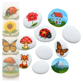 kamienie-do-malowania-dla-dzieci-biale-owalne-gladkie-5-8cm-zestaw-10szt