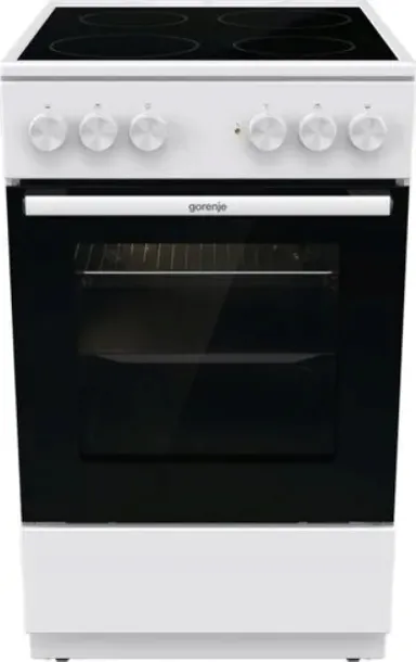 Kuchnia GORENJE GEC5A10WG ceramiczna 68l biała 50 cm AquaClean SuperSize