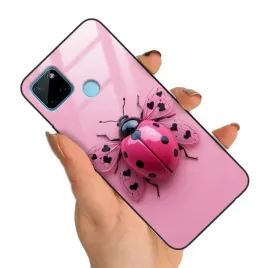 etui-do-realme-c21y-premium-z-polyskiem-urocze-zwierzeta-pieski-kotki-wzory