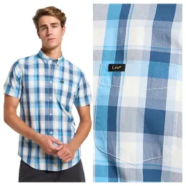 lee-button-down-ss-m-meska-koszula