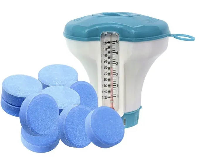 10x MULTIFUNKCYJNE TABLETKI BLUE NTCE ZESTAW+DOZOWNIK Z TERMOMETREM 20g