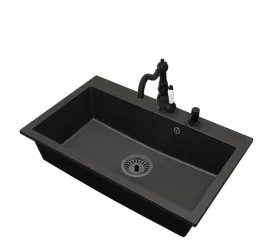 zlewozmywak-granitowy-jednokomorowy-elite-80-bateria-dozownik-syfon-czarny
