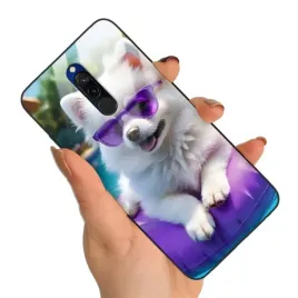 etui-do-xiaomi-redmi-8-premium-z-polyskiem-urocze-zwierzeta-pieski-kotki