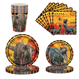 talerzyki-kubeczki-serwetki-jednorazowe-swiat-dinozaurow-zestaw-50-szt