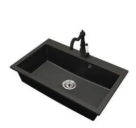 kuchenny-zlewozmywak-granitowy-jednokomorowy-elite-80-bateria-syfon-chrom