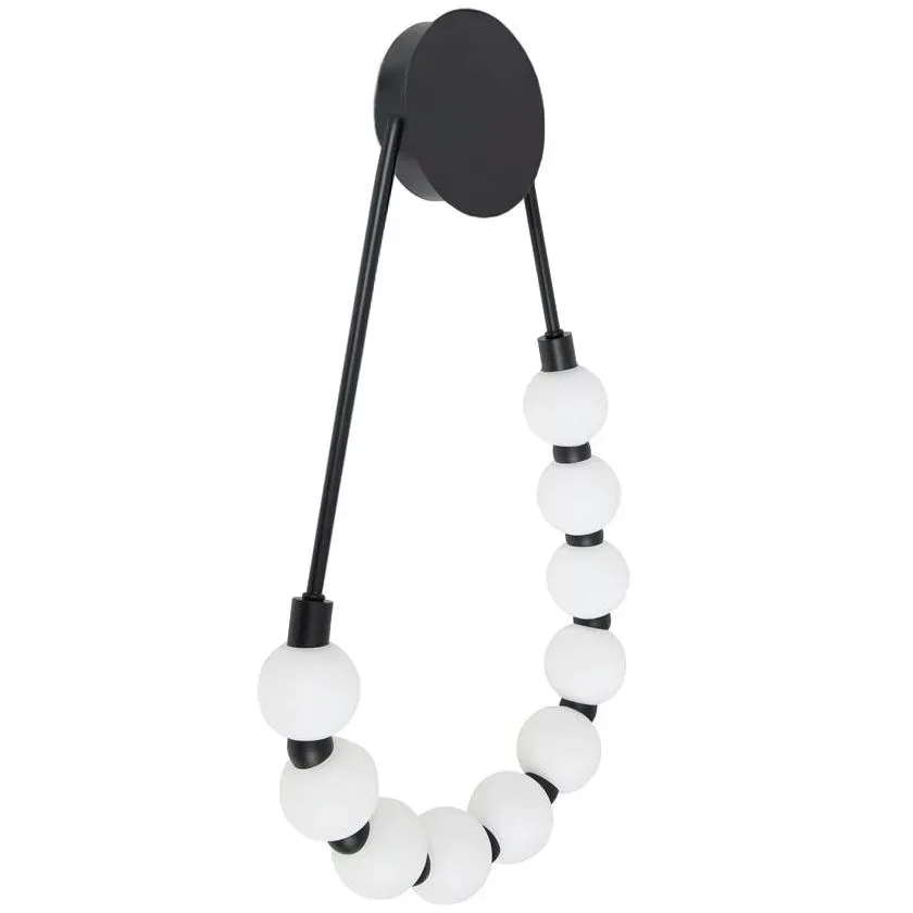 kinkiet-czarny-scienny-matowa-kula-led-stylowa-lampa-biale-kule-toolight-stan-nowy