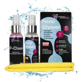impregnat-do-kabin-prysznicowych-hydrofobowy-nano-shower-plyn-zestaw-2x50ml