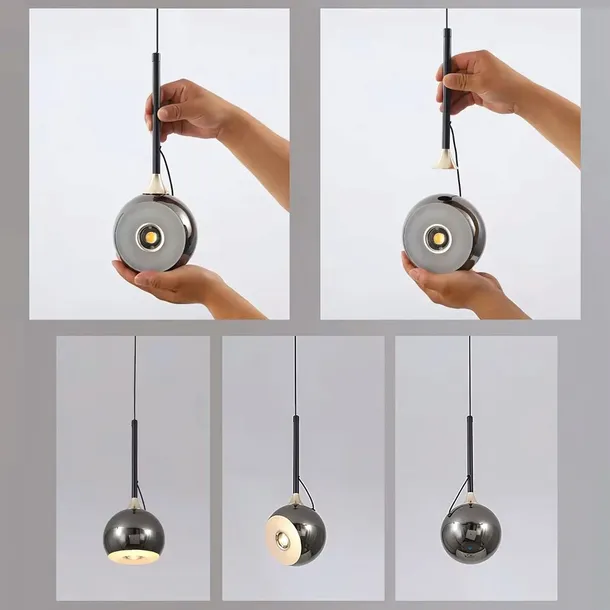 lampa-wiszaca-led-czarna-chrom-pojedyncza-sufitowa-z-magnesem-regulowana-material-dominujacy-metal