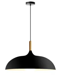 lampa-sufitowa-czarna-do-kuchni-pojedyncza-jednopunktowa-duzy-klosz-e27