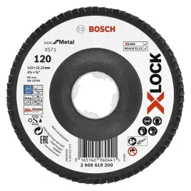 bosch-tarcza-listkowa-115mm-gr-120-x-lock-do-metalu-2608619200