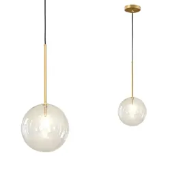 lampa-sufitowa-wiszaca-szklana-kula-15-cm-g4-transparentna-zlote-akcenty