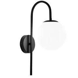 kinkiet-scienny-czarny-lampa-scienna-minimalistyczny-bialy-klosz-kula-e27