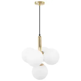 lampa-szklane-kule-5-punktow-swiatla-zloty-mat-gwint-e27