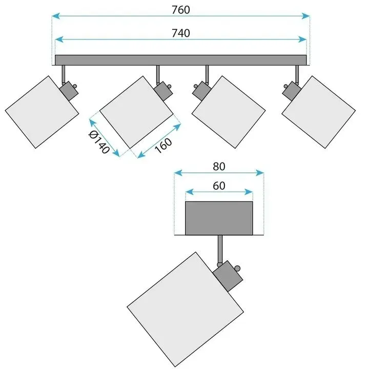 lampa-sufitowa-wiszaca-4-klosze-loft-reflektory-szyna-nature-black-stan-nowy