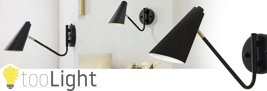 lampa-scienna-kinkiet-zloty-czarny-salon-korytarz