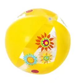 pilka-plazowa-dmuchana-zolty-kwiaty-bestway