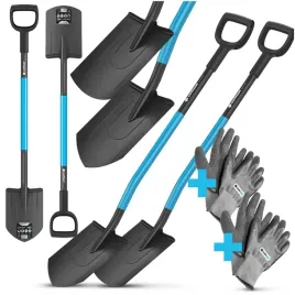 2x-szpadel-lopata-rekawice-robocze-rekawiczki-cellfast-120cm-ideal-pro