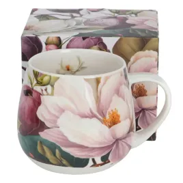 porcelanowy-kubek-430-ml-magnolia-floral-barylka-do-herbaty-gift-box
