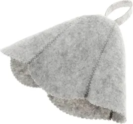 sauna-lazienkowa-czapka-filcowa-szara-do-sauny-uniwersalna