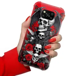 etui-do-xiaomi-poco-x3-antishock-wzmocnione-pancerne-gotyckie-czaszki-wzory