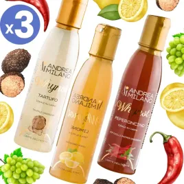 3x-mix-krem-z-bialego-octu-winnego-cytryna-chili-trufla-150ml-andrea-milano