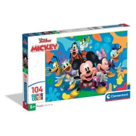 puzzle-dla-dzieci-104-el-disney-myszka-miki-i-przyjaciele-clementoni