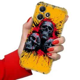 etui-do-xiaomi-redmi-12-4g-antishock-wzmocnione-solidne-gotyckie-czaszki-wz