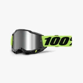gogle-100-procent-accuri-2-na-piasek-neon-zolty-szyba-ciemna-fluo