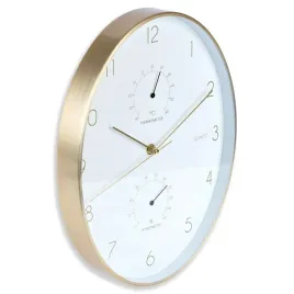 zegar-scienny-bialy-zloty-z-termometrem-higrometrem-27x345-cm