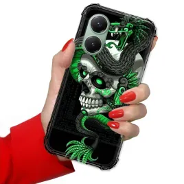 etui-do-xiaomi-poco-x7-pro-5g-antishock-wzmocnione-gotyckie-czaszki-wzory