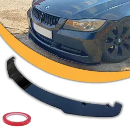 splitter-dokladka-zderzaka-bmw-e90-e91-e92-m-pakiet-czarny-spoiler-polysk