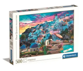puzzle-500-elementy-greece-view-greckie-miasteczko