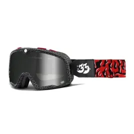 gogle-sportowe-100percent-barstow-czarno-czerwone-srebrne-lustro-vintage