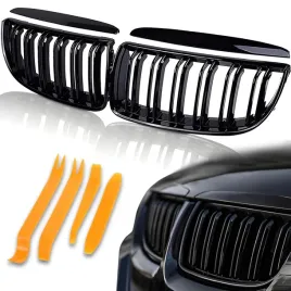 grill-nerki-bmw-e90-e91-05-08-czarny-polysk-czarne-przedlift-m-pakiet-m3