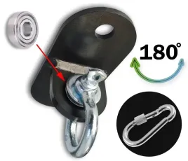 uchwyt-lozyskowany-hak-hustawkowy-mocowanie-sufitowe-ocynkowane-na-czarno