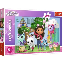 puzzle-koci-domek-gabi-100-elementow-trefl-16464