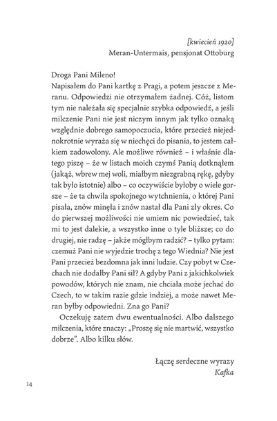 listy-do-mileny-autor-elzbieta-ptaszynska-sadowska-franz-kafka