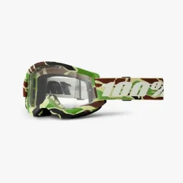 gogle-sportowe-strata-2-camo-zielone-100percent-z-przezroczysta-szyba