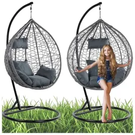 fotel-ogrodowy-wiszacy-kokon-duzy-kosz-korfu-szary-poduszka-szara