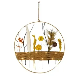 pierscien-dekoracyjny-led-40-cm-metalowy-timer-i-20-diod-cieple-swiatlo