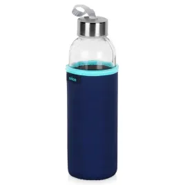 butelka-na-wode-szklana-z-pokrowcem-granatowa-540-ml