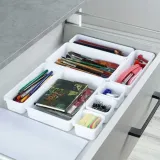 organizer-do-szuflady-bialy-modulowy-8-szt-stan-nowy