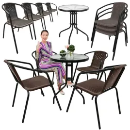 zestaw-mebli-ogrodowych-taras-na-balkon-4x-krzesla-loretto-stol-fi60-braz