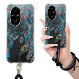 etui-do-huawei-honor-200-pro-antishock-case-quick-czarny-goth-czaszki-wzory