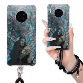etui-do-huawei-mate-30-pro-antishock-case-quick-czarny-goth-czaszki-wzory