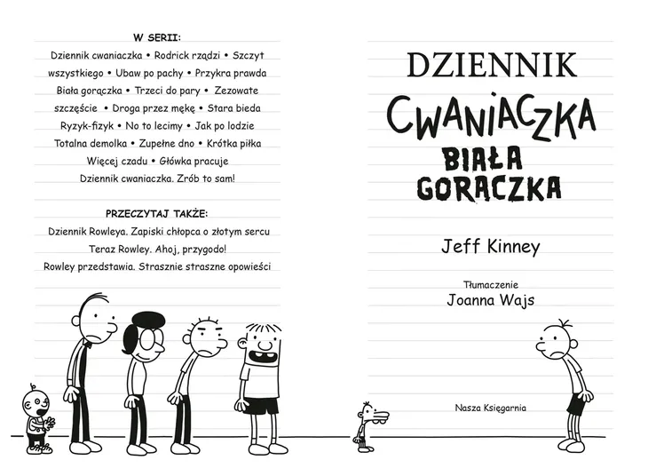 dziennik-cwaniaczka-biala-goraczka-wydawnictwo-nasza-ksiegarnia