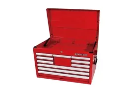 skrzynka-warsztatowa-10-szuflad-bez-narzedzi-czerwona-prowadnice-lozys