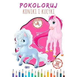 pokoloruj-koniki-i-kucyki-kolorowanka-malowanka